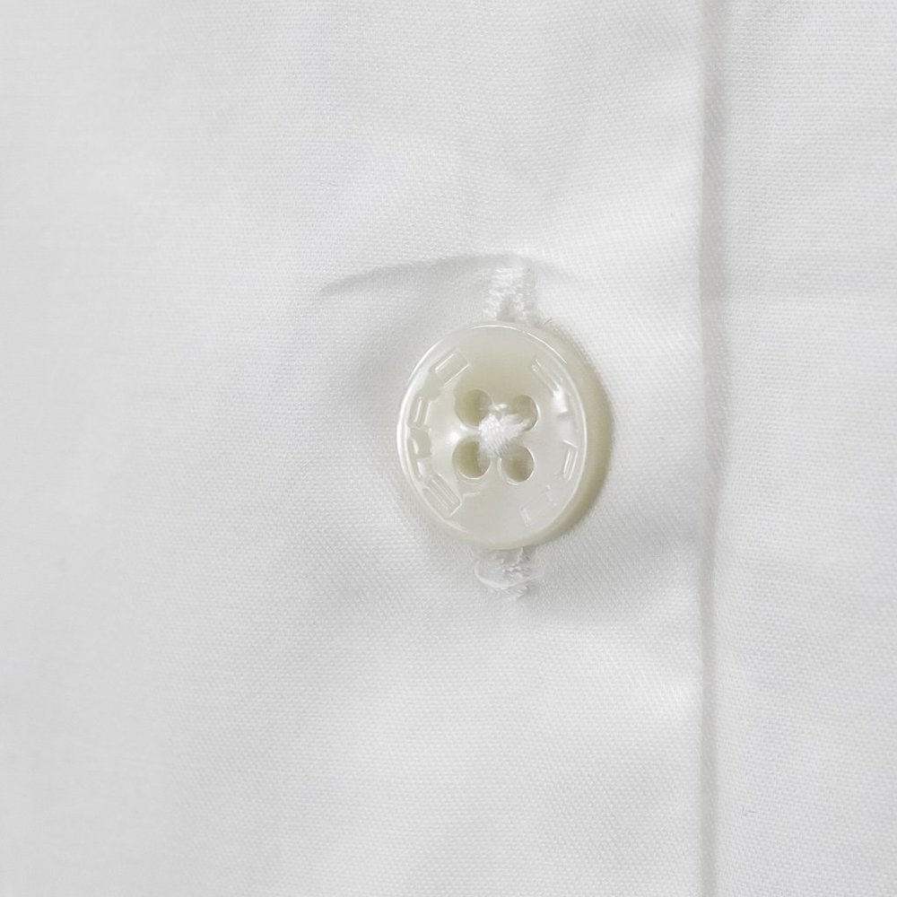 Etro Basic White Cotton Button Up - image 8